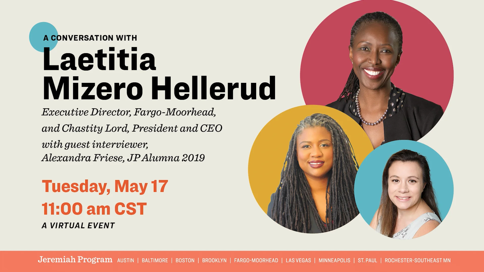 Meet New JP Fargo-Moorhead Executive Director Laetitia Mizero