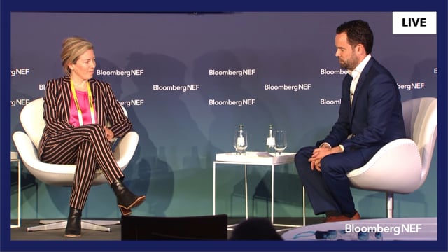Watch "<h3>Executive Interview: Designing a Circular Economy Vehicle</h3>
Irene Feige, Head of Climate Strategy and Circular Economy, BMW Group interviewed by Colin McKerracher, Head of Advanced Transport, BloombergNEF"
