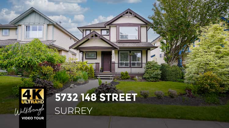 5732 148 Street Surrey for Michele MacKenzie Real Estate 4K Ultra HD Video Tour