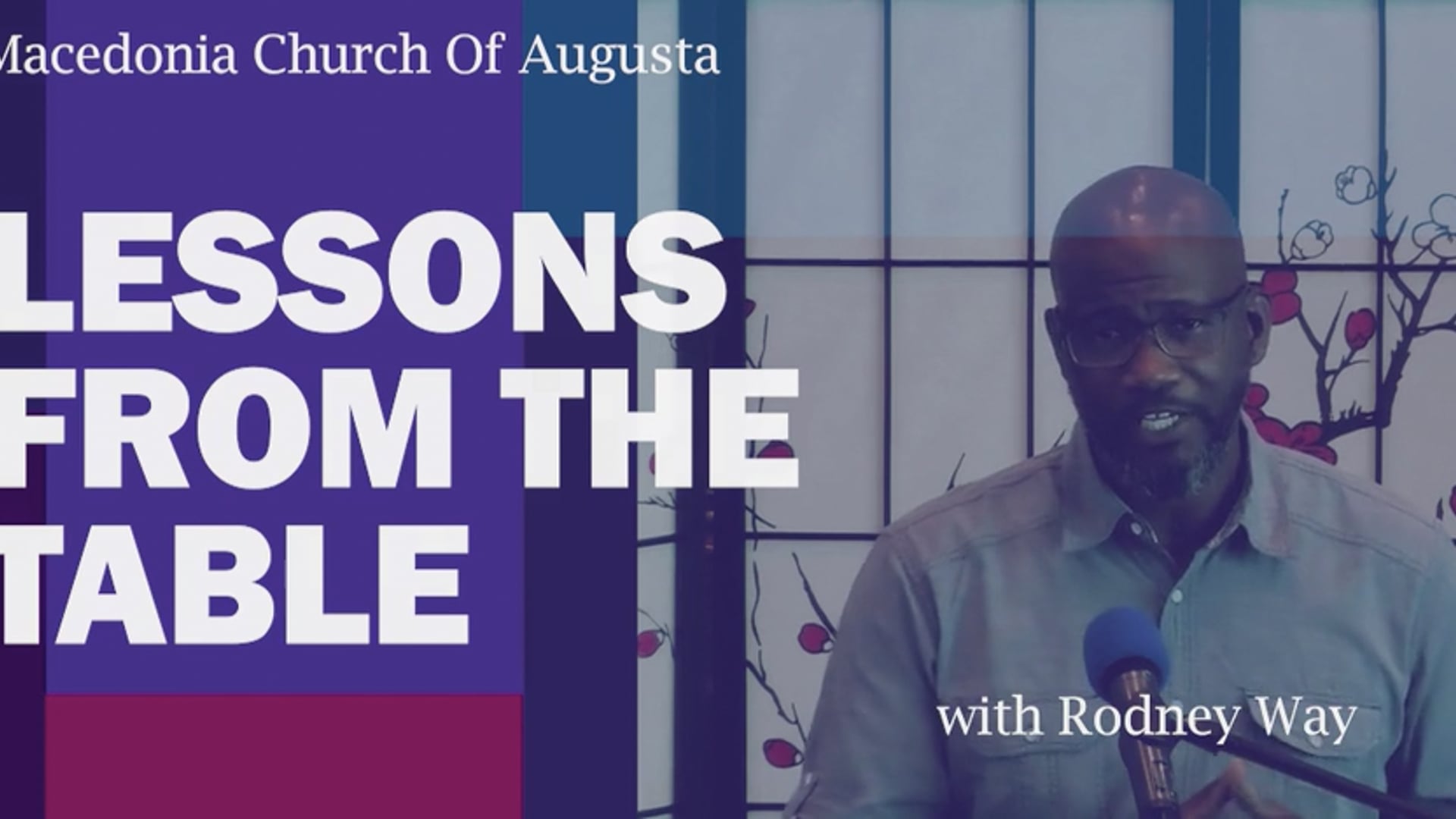 Lessons From The Table 05/28/22 | Freedom From Sin