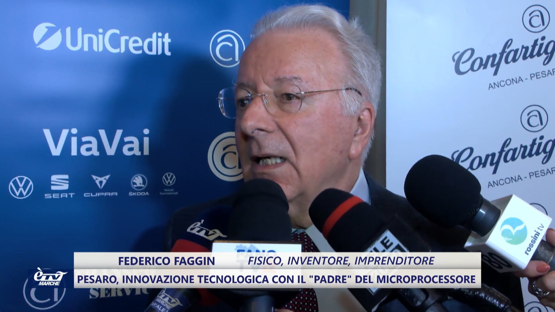 Focus sull'innovazione tecnologica con la Confartigianato: a Pesaro incontro con il fisico Federico Faggin - VIDEO 