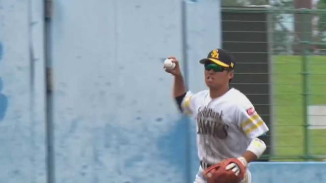 【ファーム】ホークス・川原田純平がジャンピングキャッチで好守を見せる!! 2022年5月29日  福岡ソフトバンクホークス 対 広島東洋カープ