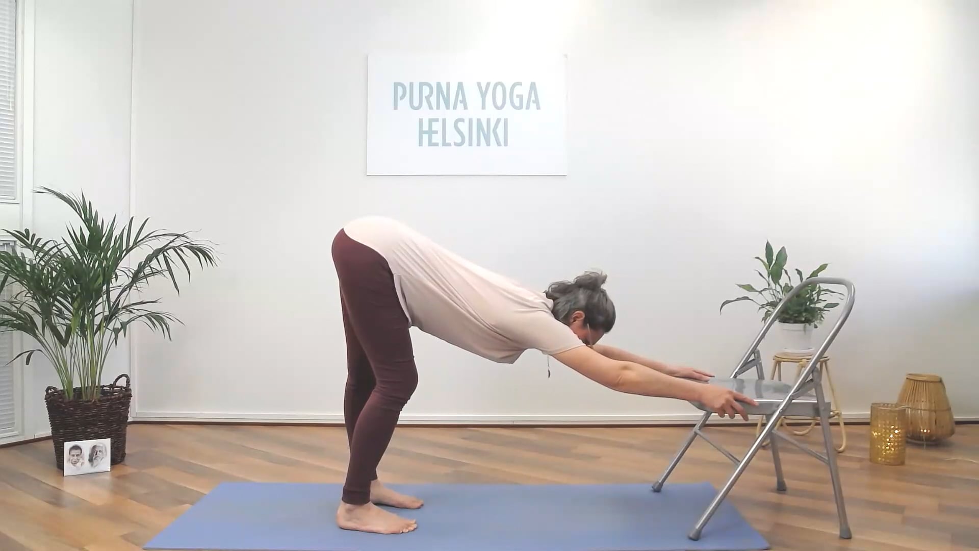 Gentle chair stretches