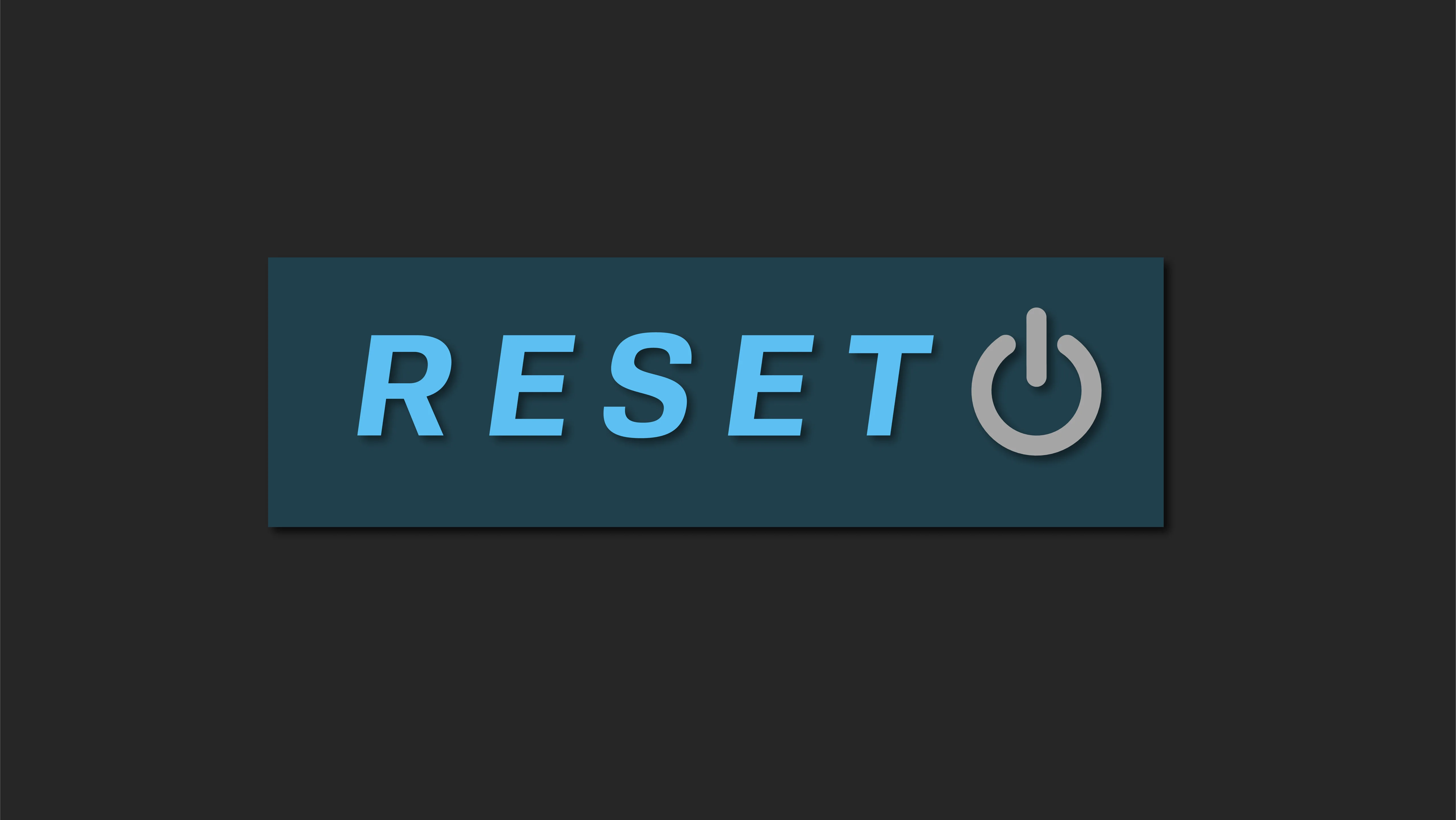 Слово reset