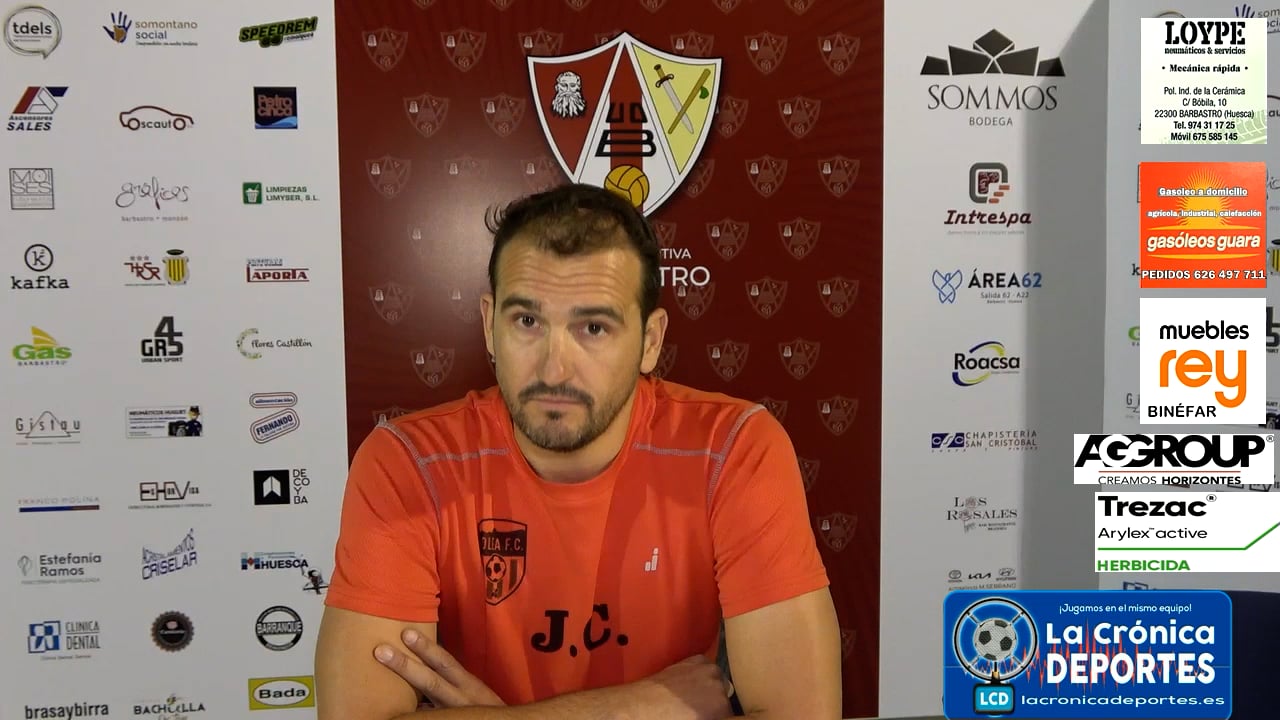 JESÚS CABRERO (Entrenador Bolea) UDB Somontano 1-2 Bolea FC / Jornada 4 / Play Off de Ascenso a 1ª Regional