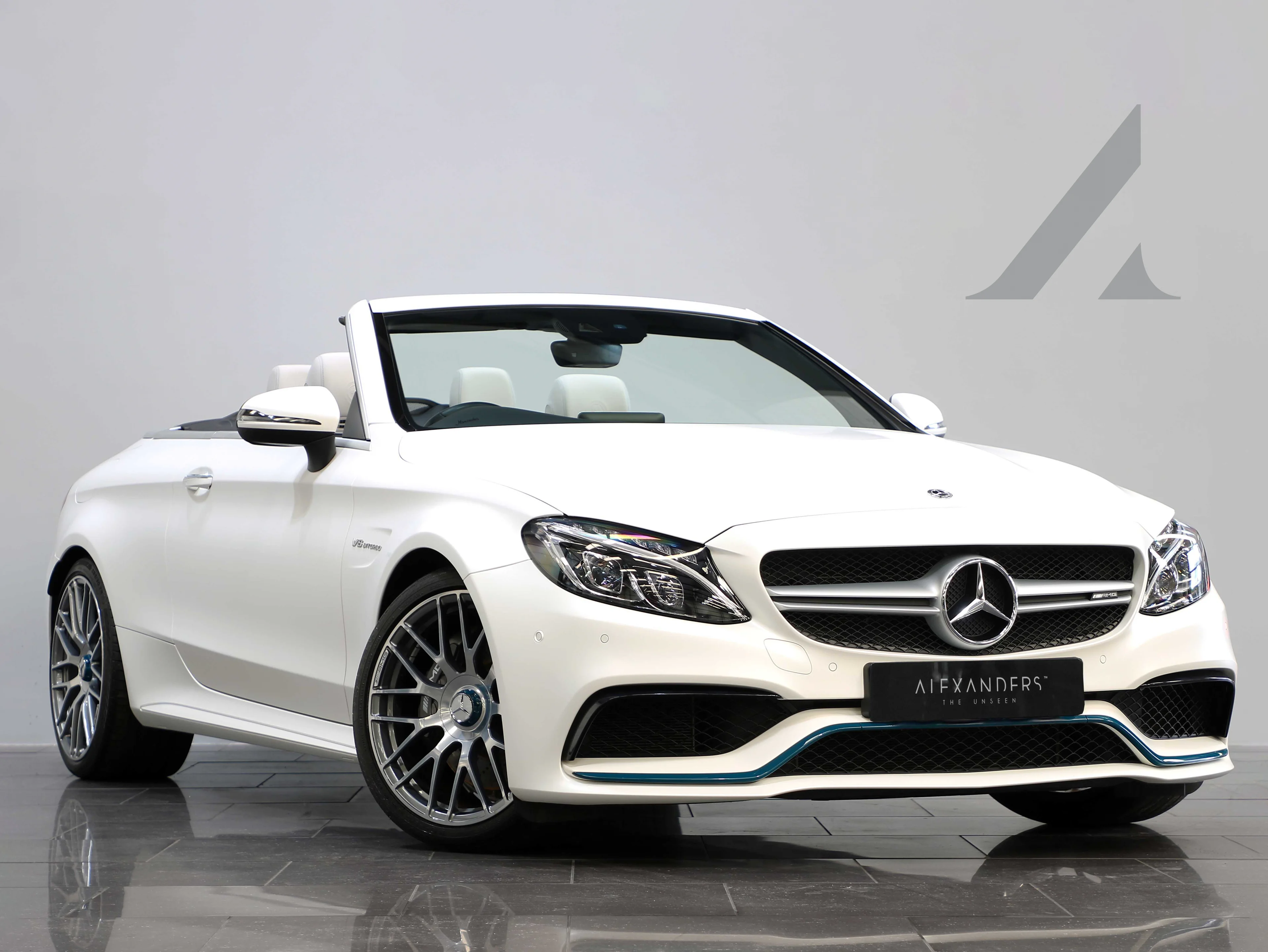 2017 (67) Mercedes Benz C63 AMG Cabriolet Ocean Blue Edition