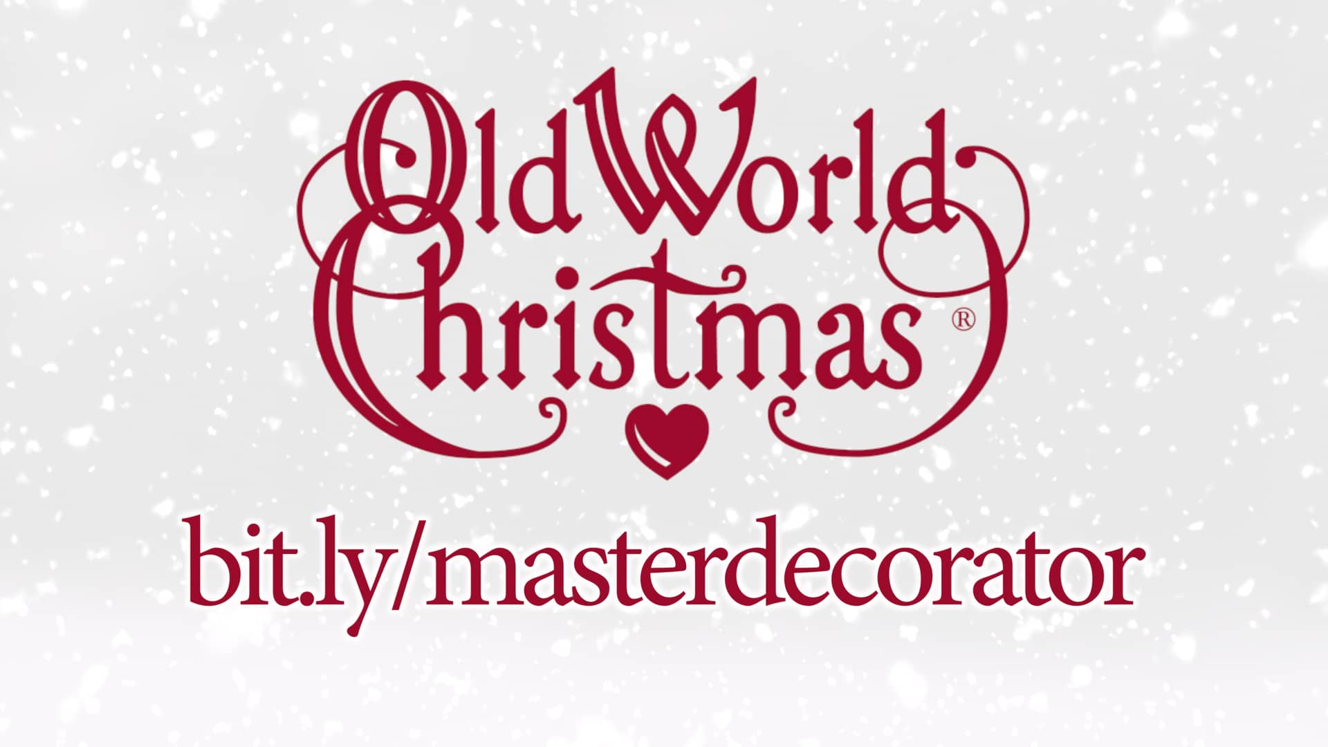Old World Christmas Master Decorator Promo v3 on Vimeo