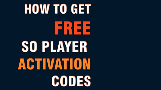 SO Player - Code Portal on Vimeo
