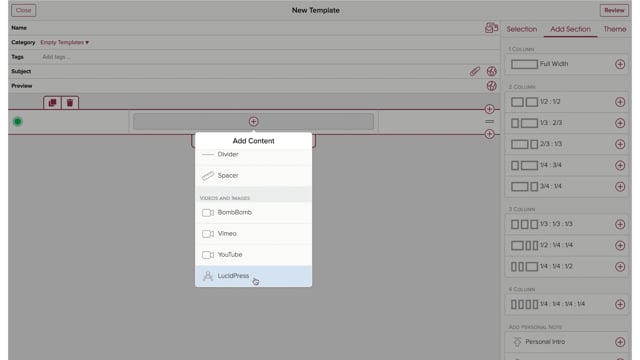 How do I insert LucidPress HTML into a Cloze template? - Cloze Help Center