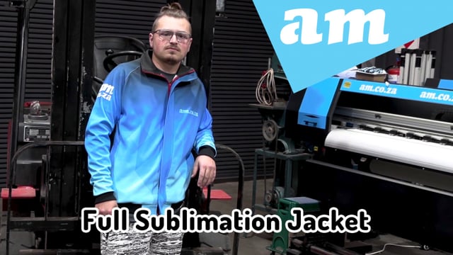 Making Full Sublimation Jacket from Rolled Fabric, Design, Print, Transfer and Sewing Jacket