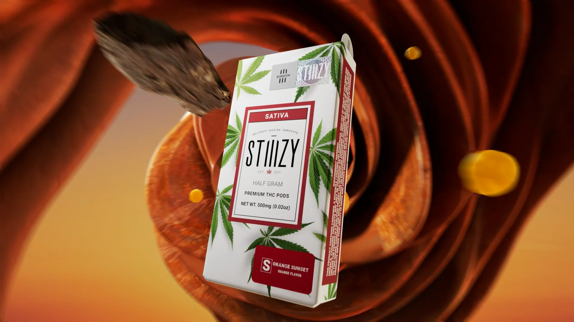 Mission Valley - Stiiizy - Orange Sunset AIO - 1g - San