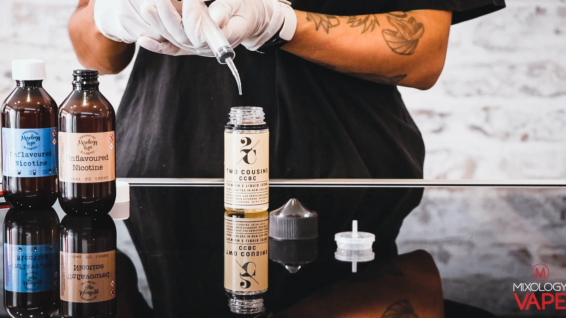 Tutorial: How To Mix 100mg/ml Nicotine Into 0mg E-Liquid