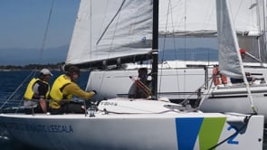 La tramuntana impedeix la celebració de la travessa l'Escala Agde