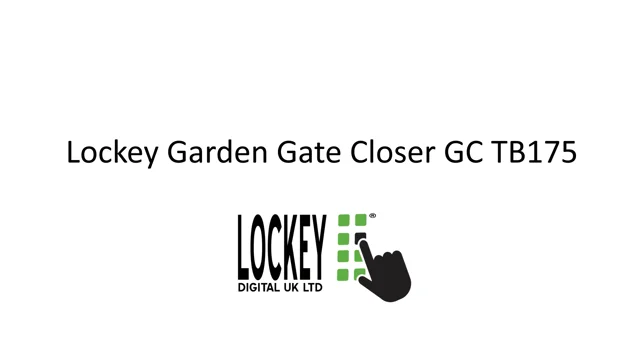 Lockey Garden Gate Closer