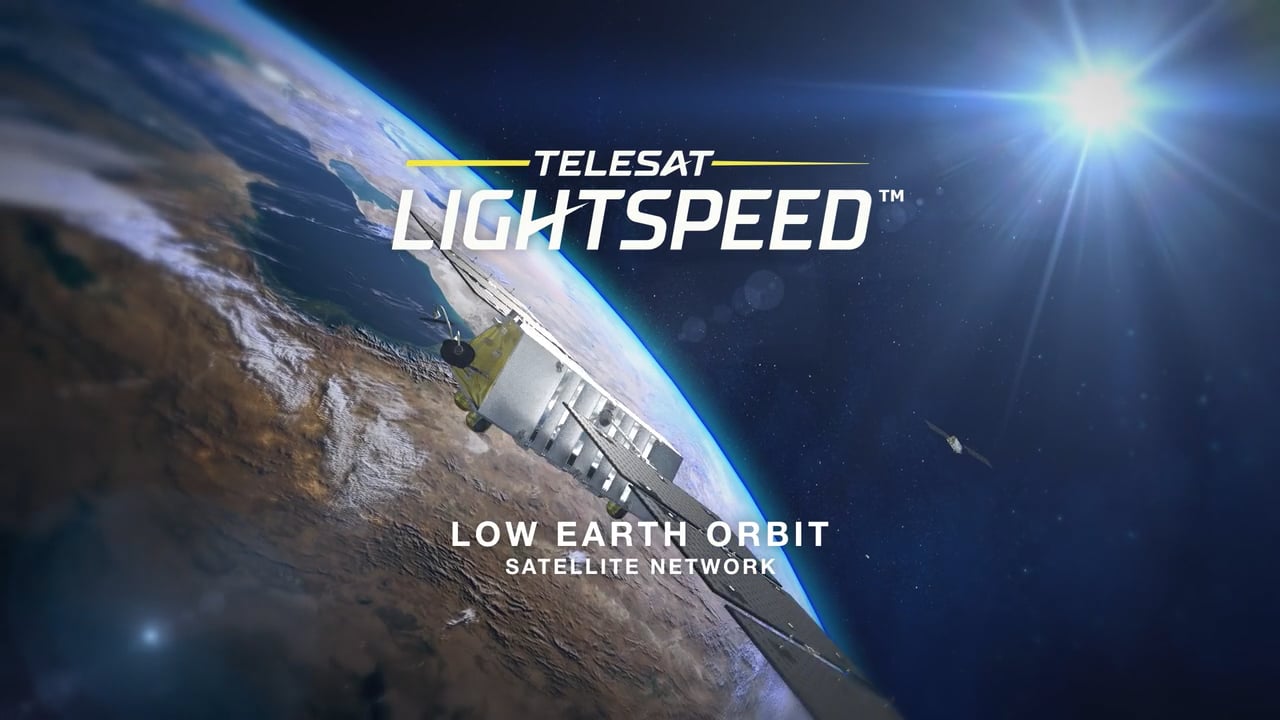 Telesat Lightspeed - Secure, Assured Connectivity On Vimeo