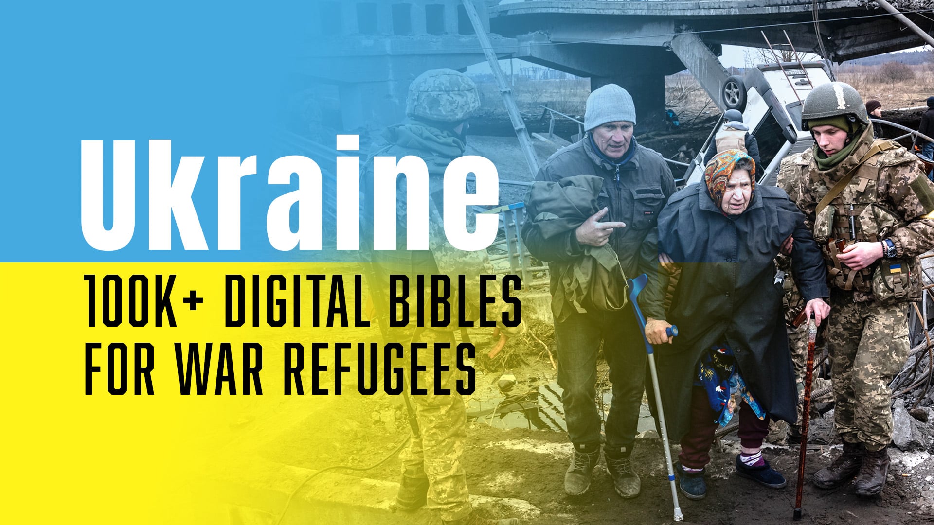 Ukraine: 100K+ Digital Bibles For War Refugees (We Need Your Help) On Vimeo