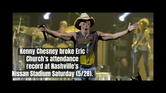 Kenny Chesney Breaks Nissan Stadium Concert Attendance Record