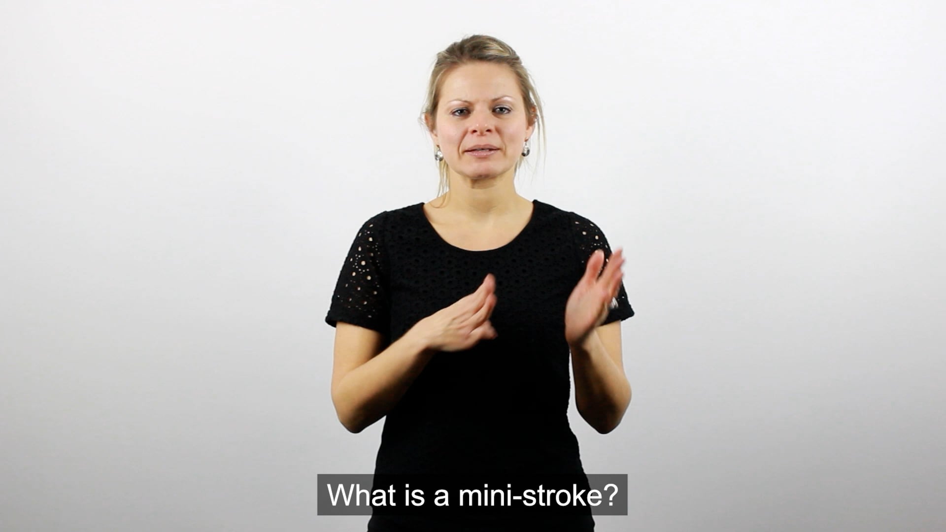 What Is A Mini Stroke Subtitled On Vimeo