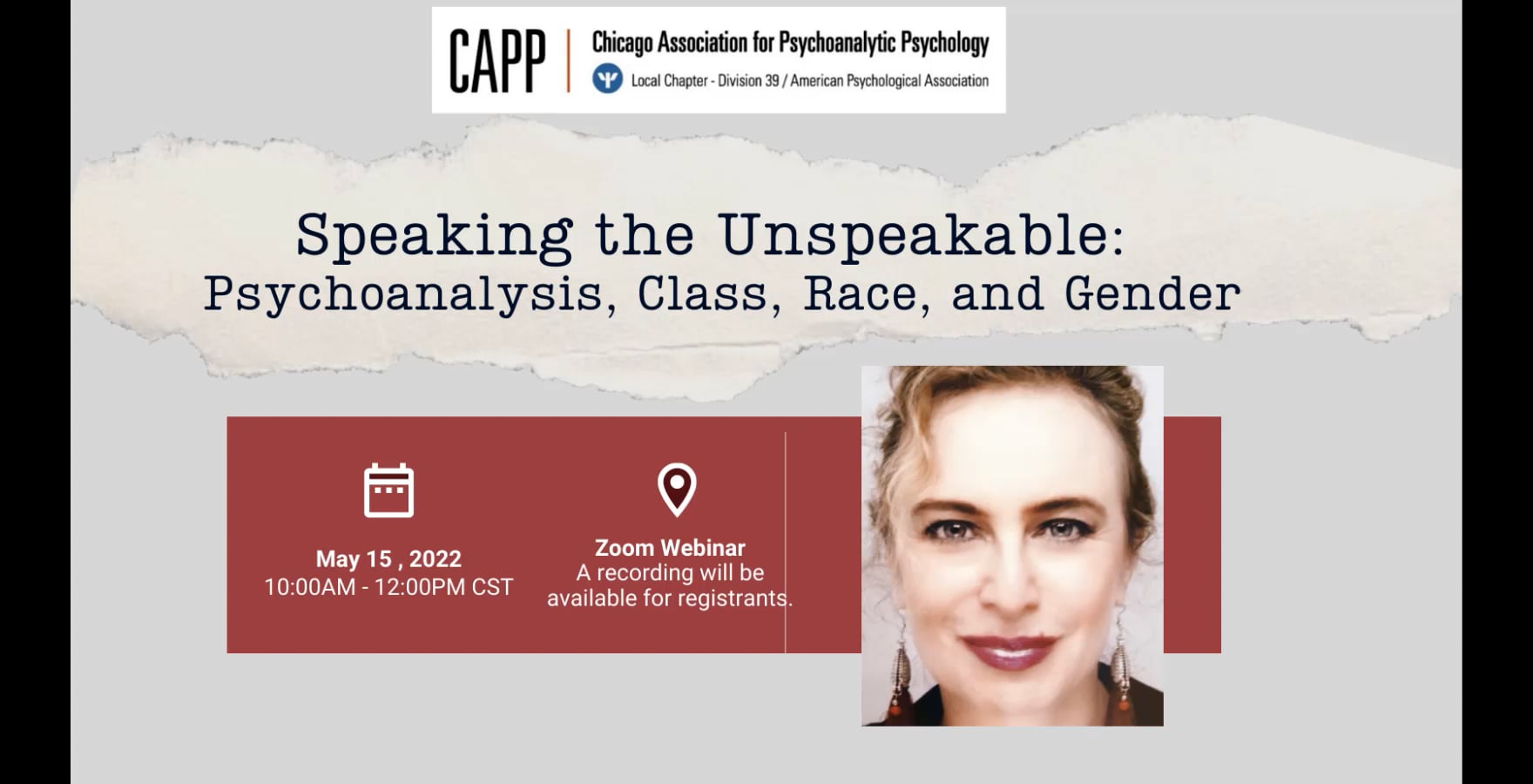 Watch Speaking The Unspeakable Psychoanalysis Class Race And Gender