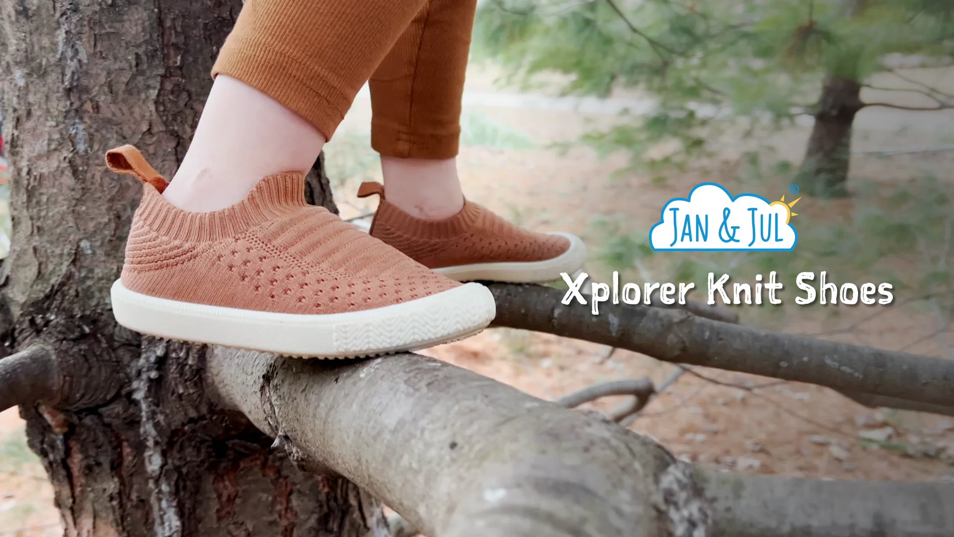 Jan & Jul Xplorer Knit Shoes - Khaki Jan & Jul Xplorer Knit Shoes - Khaki