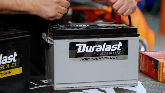 Duralast deals car battery