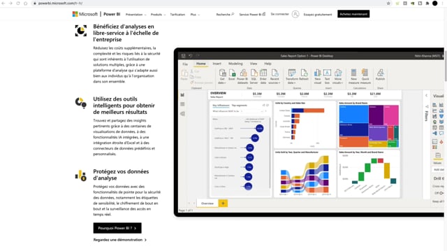 fournir une formation Microsoft Power BI
