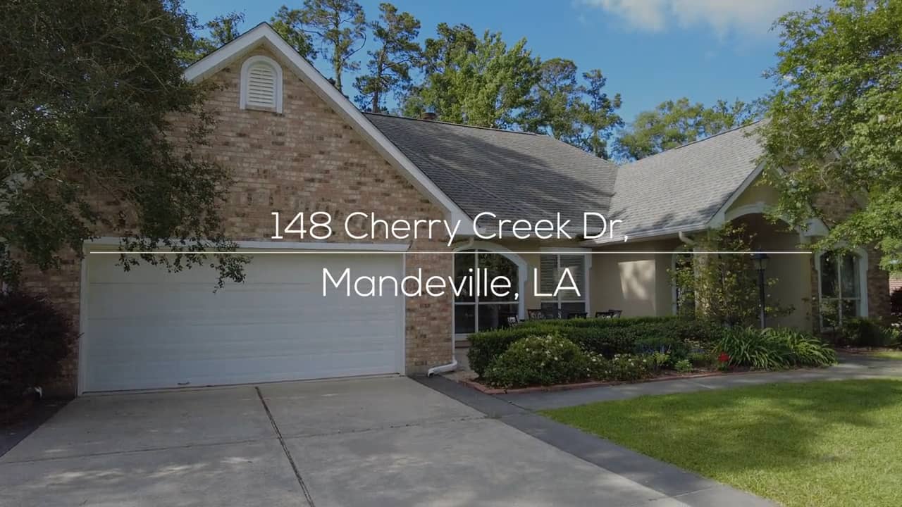 148 Cherry Creek Dr, Mandeville on Vimeo