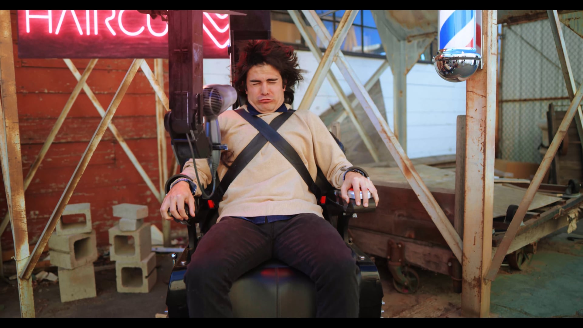 Dot Cards: Robotic Barber
