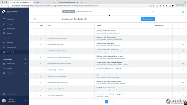 Neuer Flow: Rechnung automatisch erstellen und verschicken