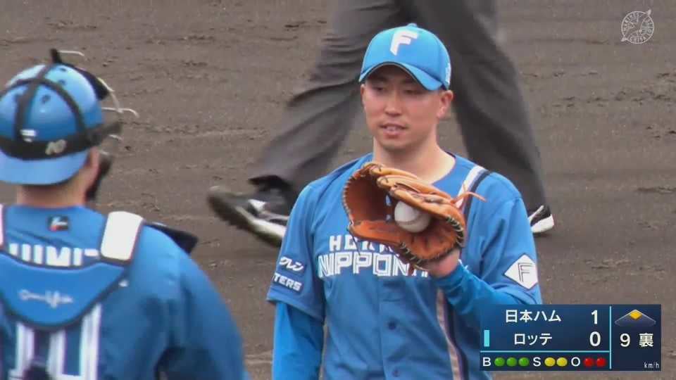 【ファーム】ファイターズ・井口和朋 ピンチを背負うも最後は三振を奪い試合を締める!! 2022年6月1日 千葉ロッテマリーンズ 対 北海道日本ハムファイターズ
