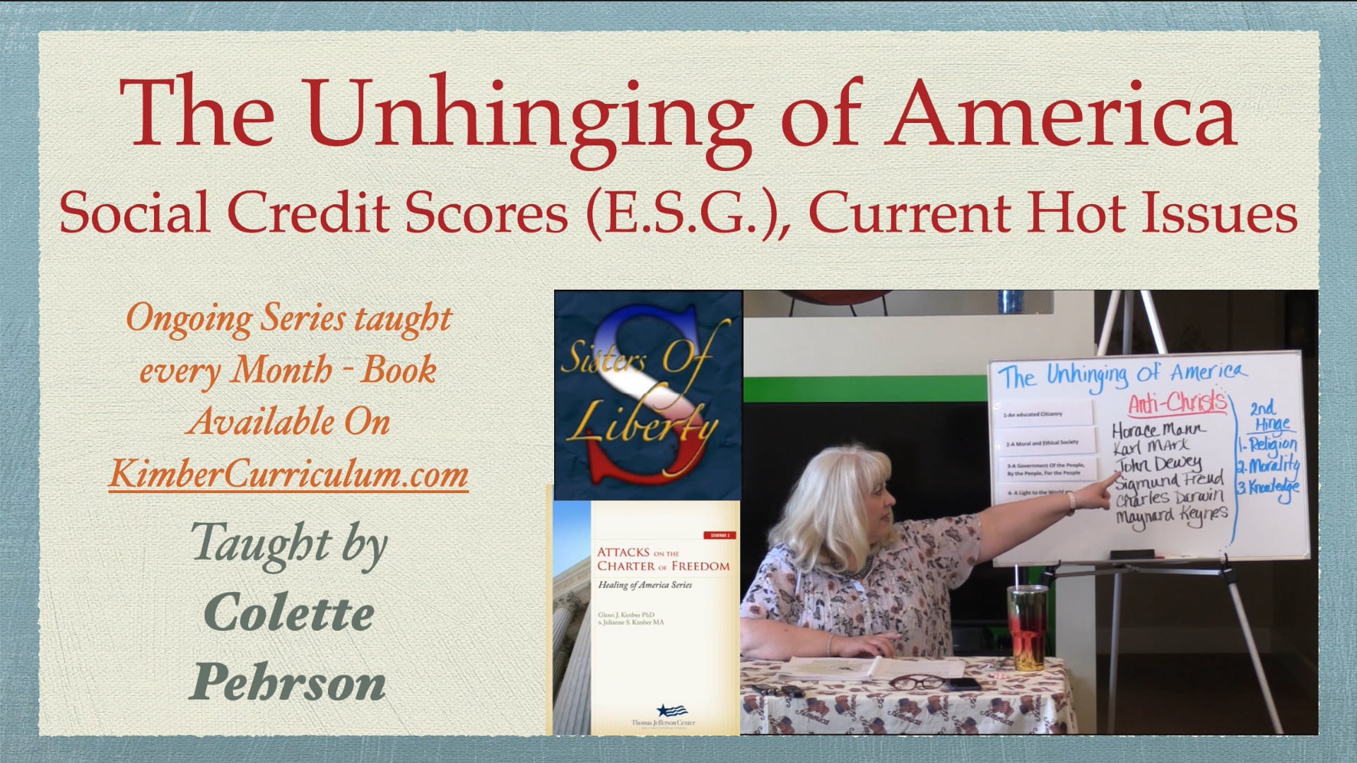 Colette Pehrson - The Unhinging of America & Current Hot Issues