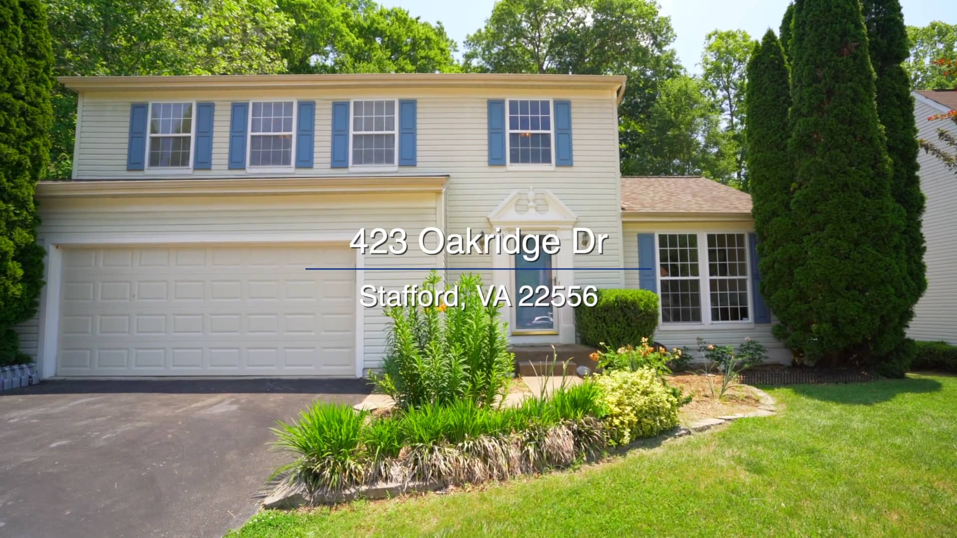 423 Oakridge Dr, Stafford, VA 22556 on Vimeo