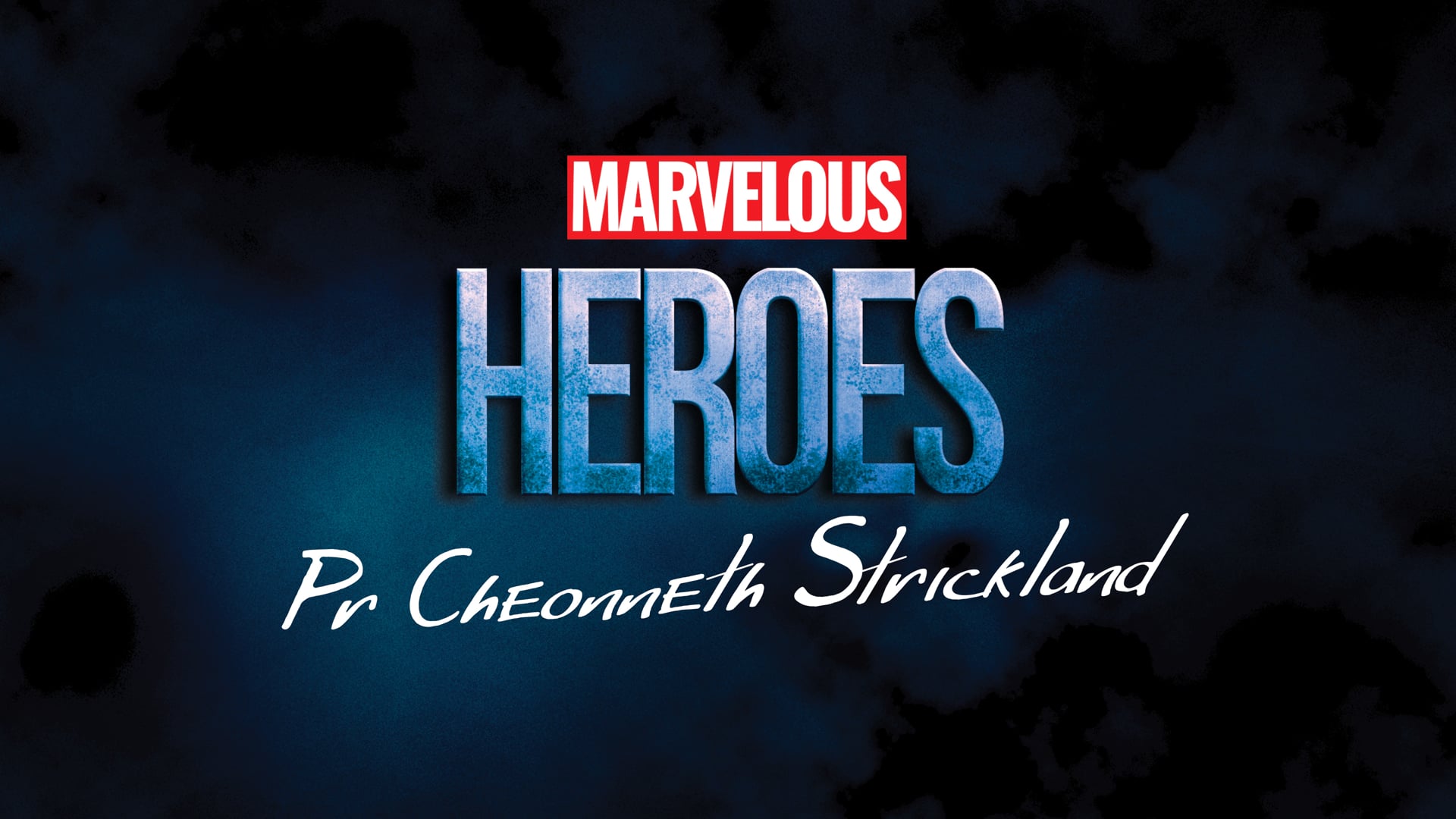 Marvellous Heroes, Pt. 4 // "David & Captain America" (Cheonneth Strickland)
