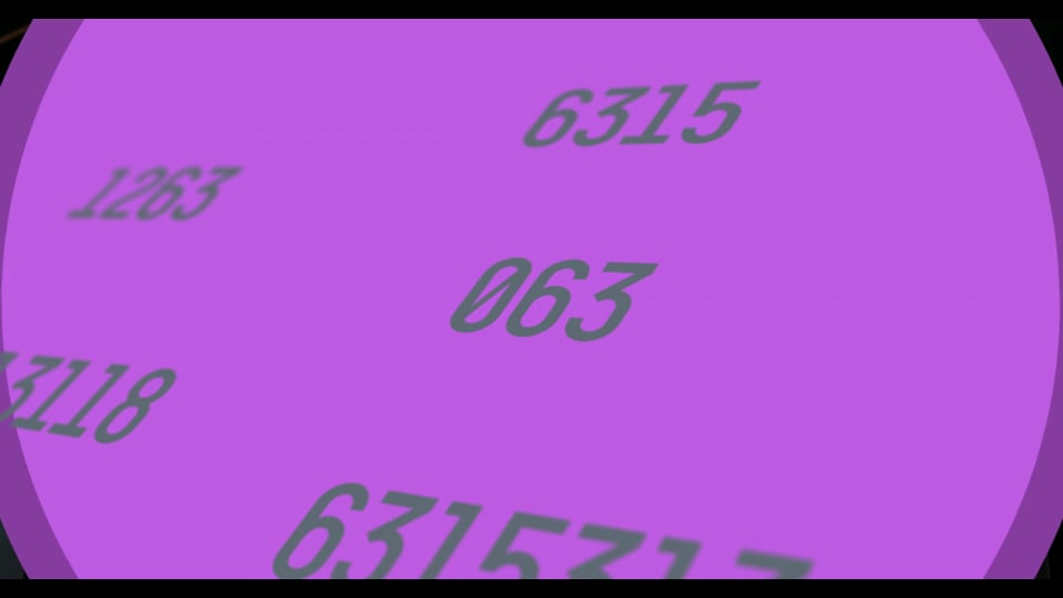 Animation of data processing and numbers on black background Video from