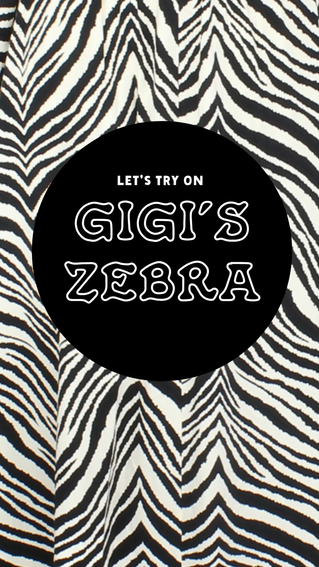 Trashy Diva Let's Try On Gigi's Zebra