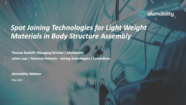 Spot joining technologies for light-weight materials in body structure assembly