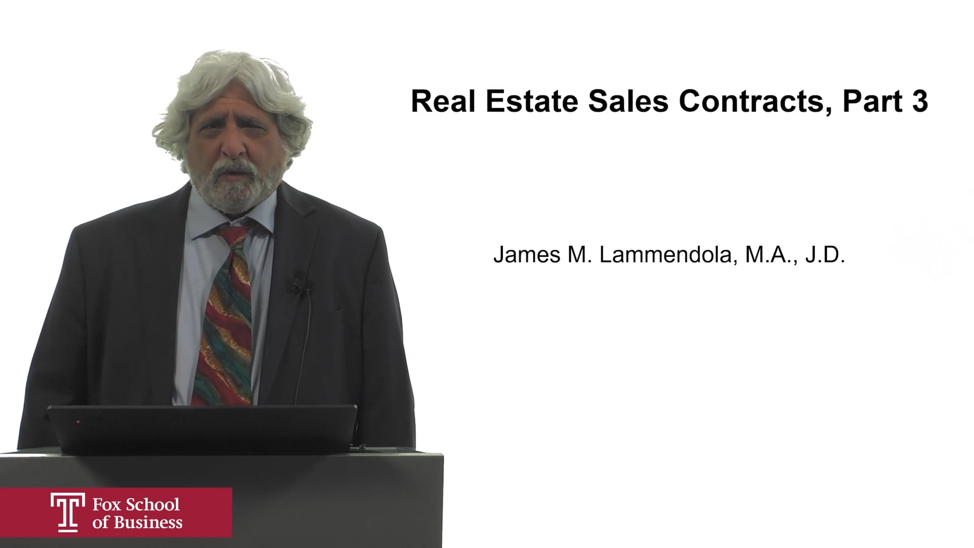 Real Estate Sale Contracts, Part 3