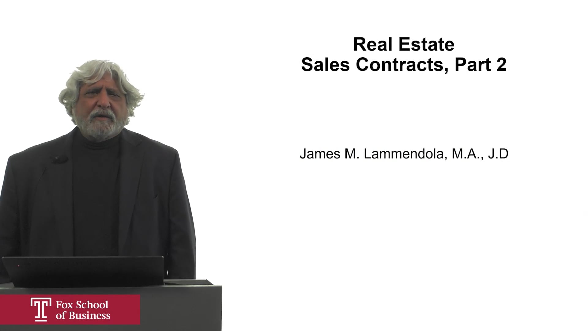 Real Estate Sale Contracts, Part 2