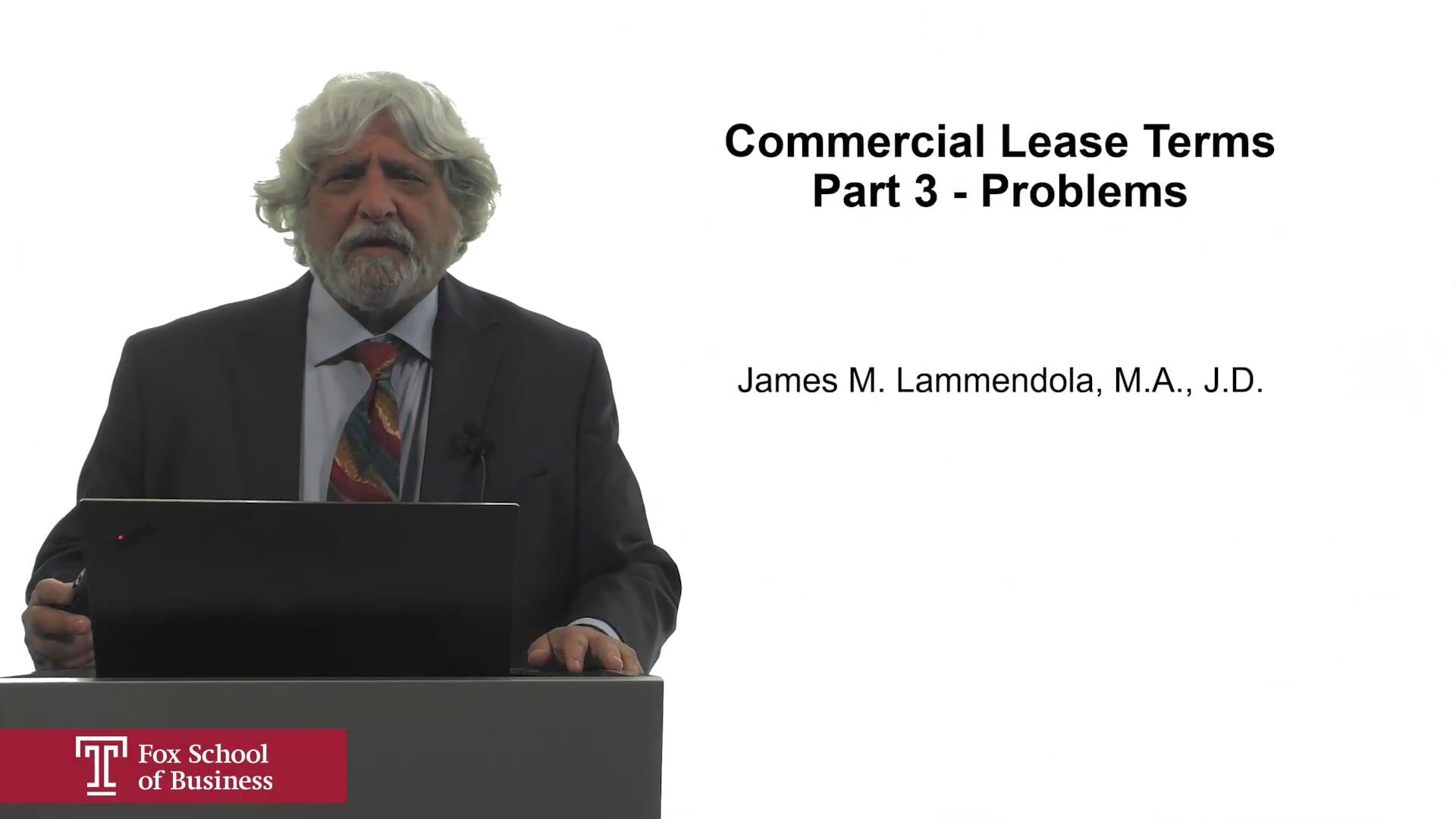 Login to view Commercial Lease Terms Part 3 – Problems