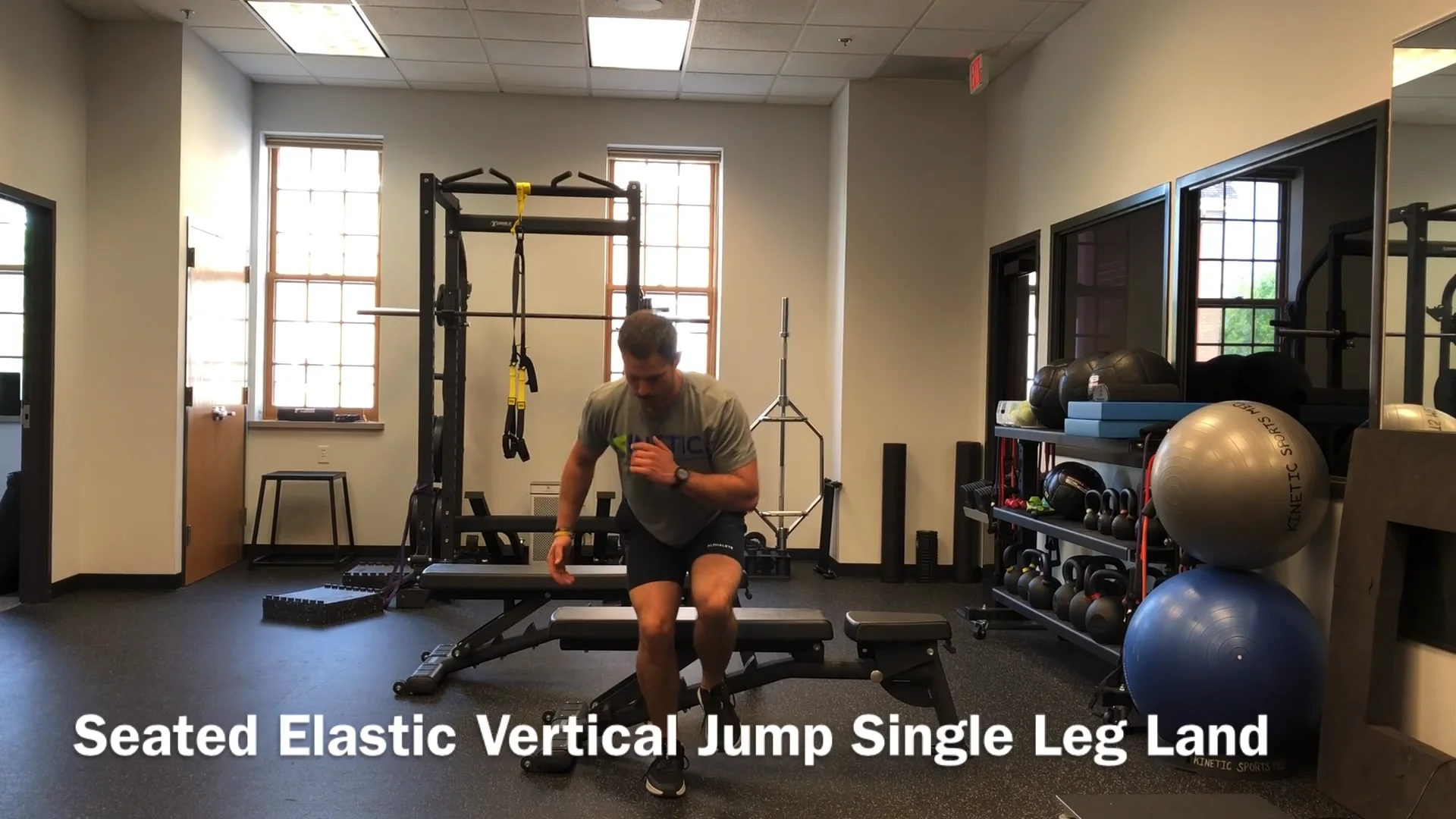 Seated Box Jump 