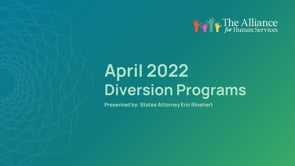 Alliance-April-Diversion programs