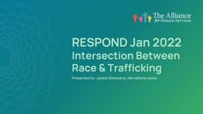 RESPOND-Jan-Intersection between Race and Trafficking