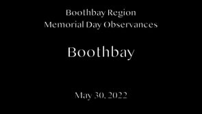 Memorial Day 2022 - Boothbay
