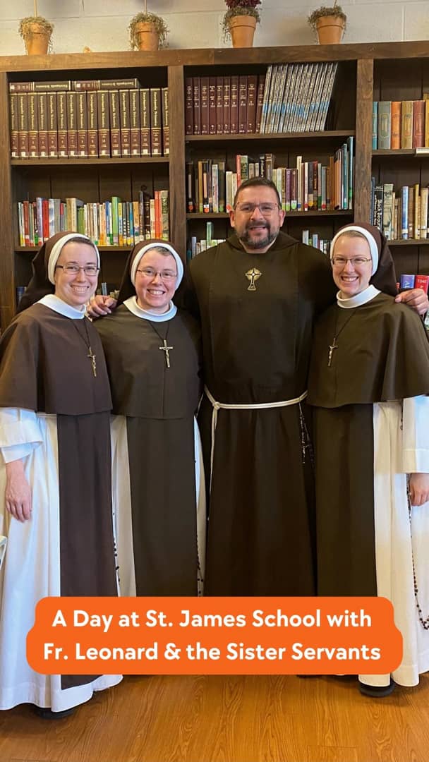 A Day at St. James with Fr. Leonard & the Sister Servants on Vimeo