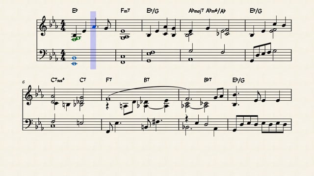 Victor Young - When I Fall In Love (Jazz Standard) sheet music.mp4