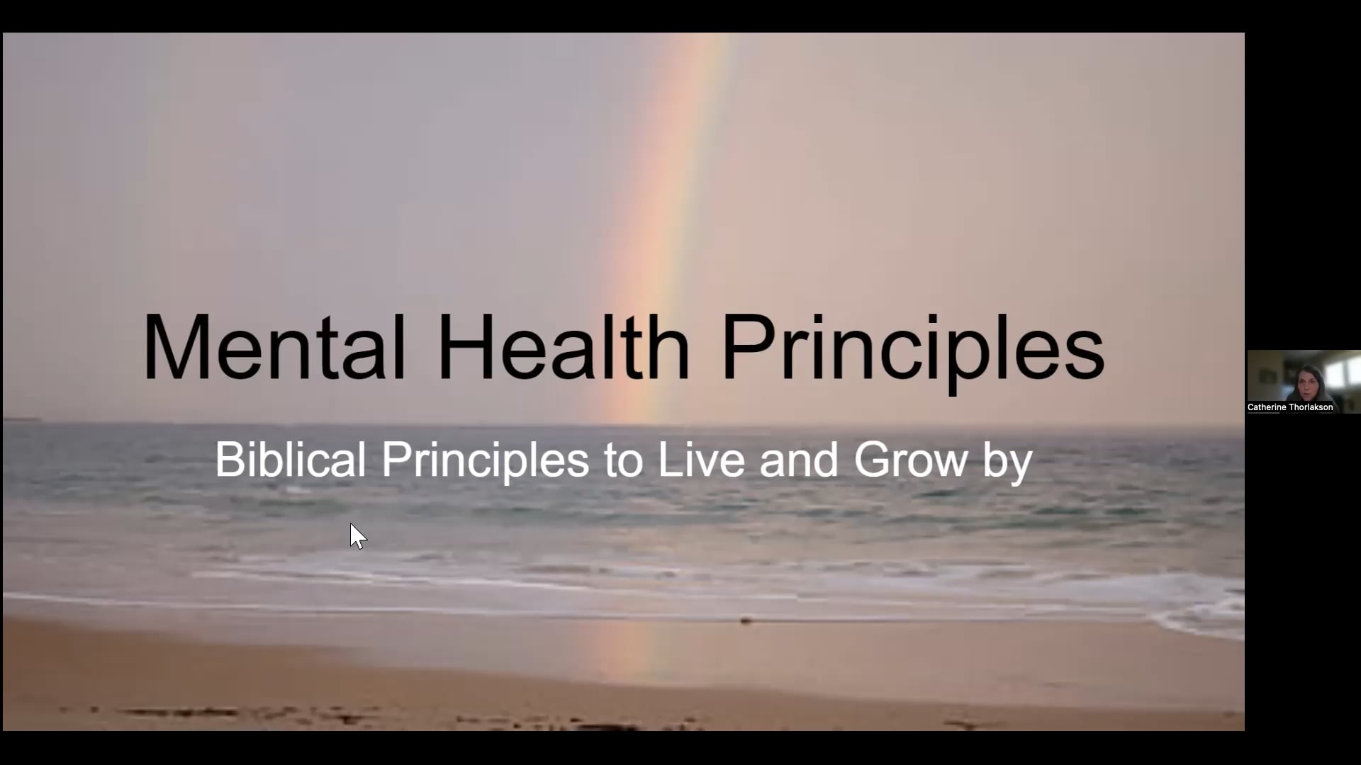 Mental Health Principles In Scripture