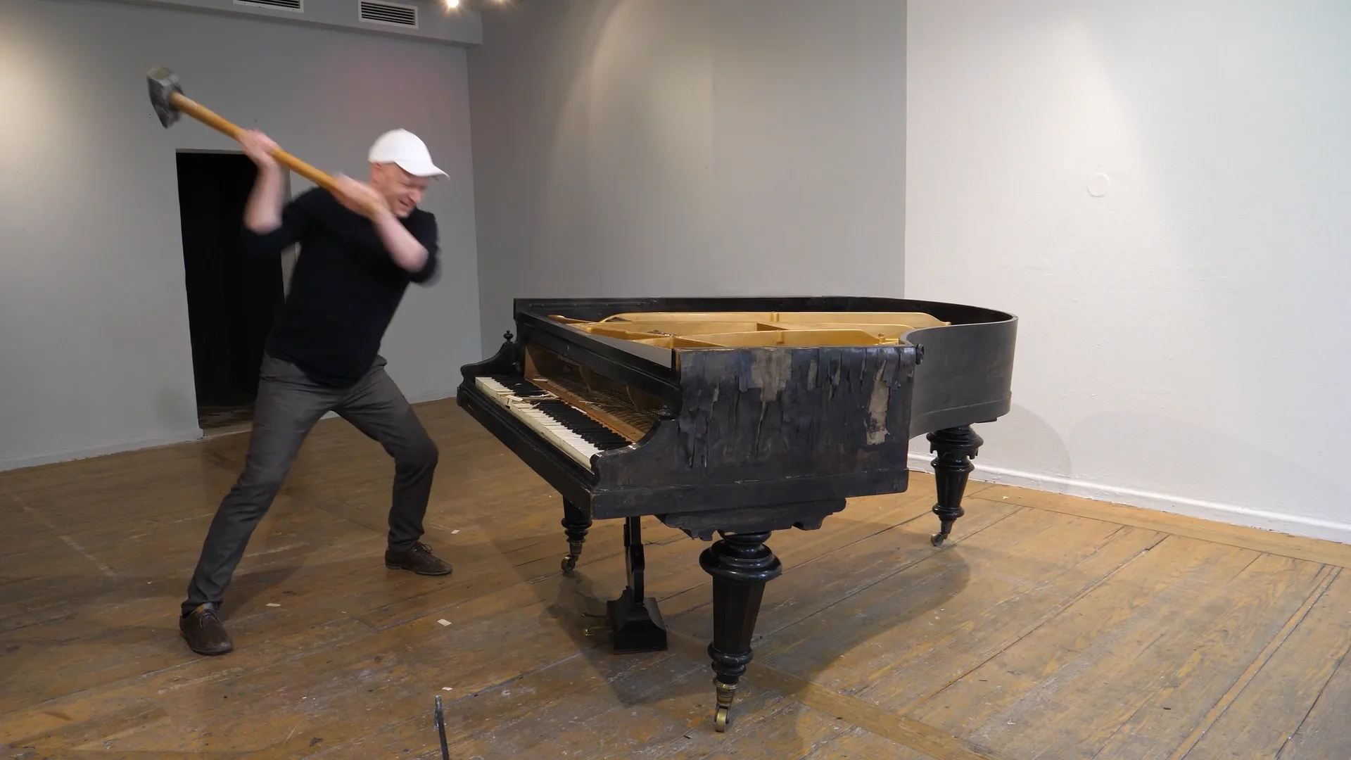 Piano Destruction on Vimeo