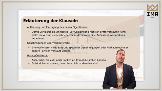 Kaufvertrag und Ablauf eines Kaufes