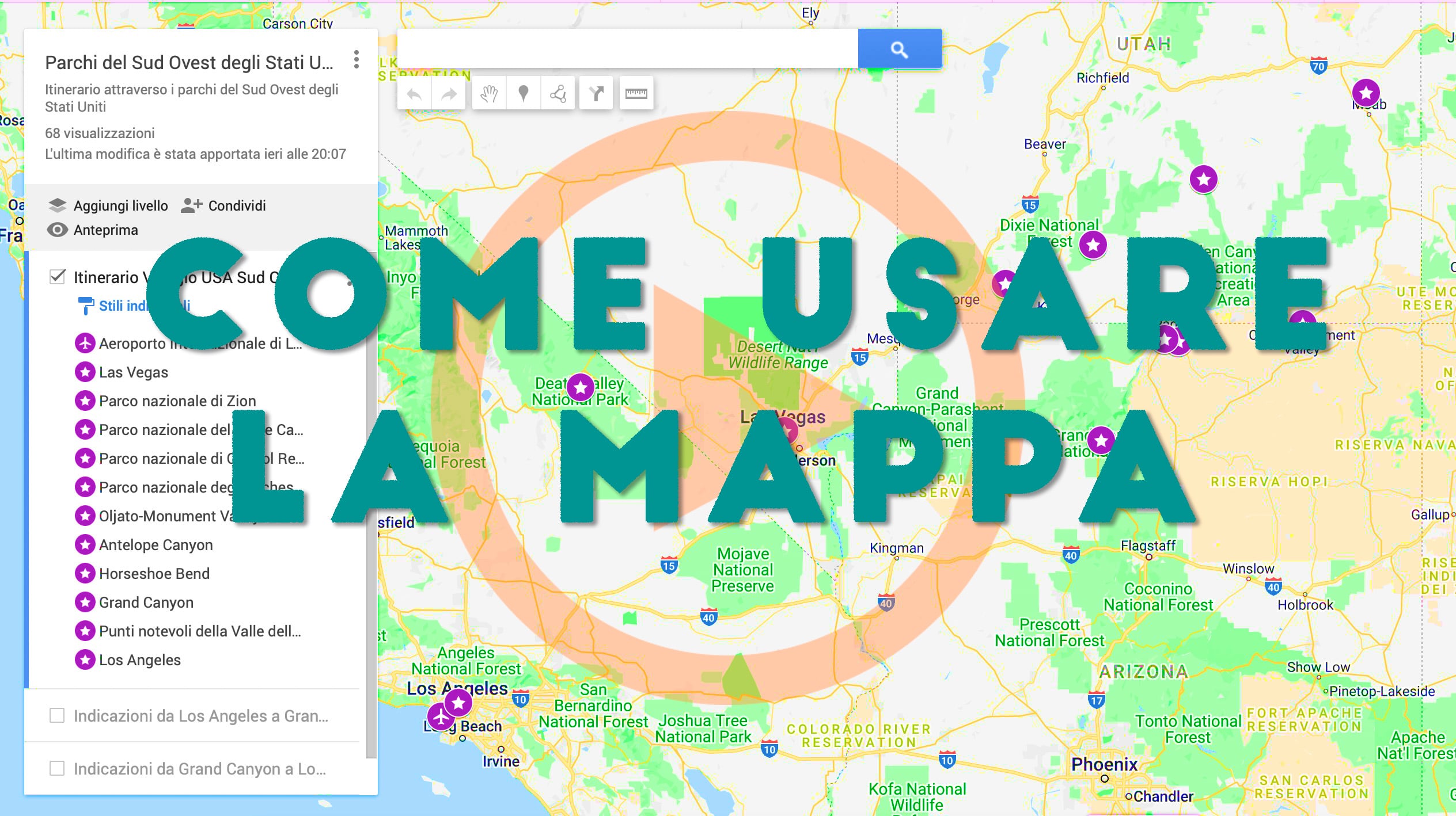 Come usare My Maps, le mappe personalizzate di Google on Vimeo
