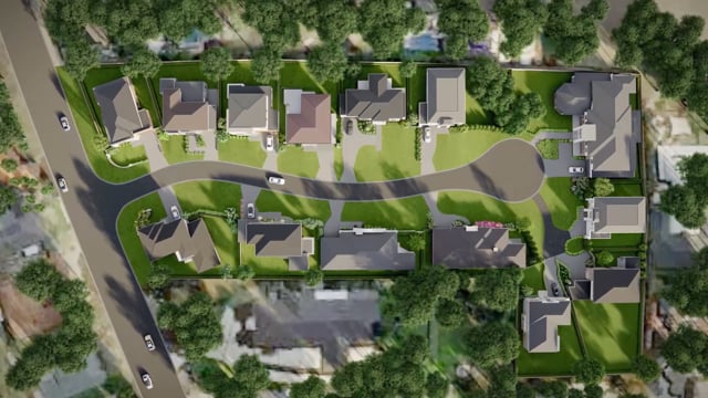Masterplan Residential 3D Flyover